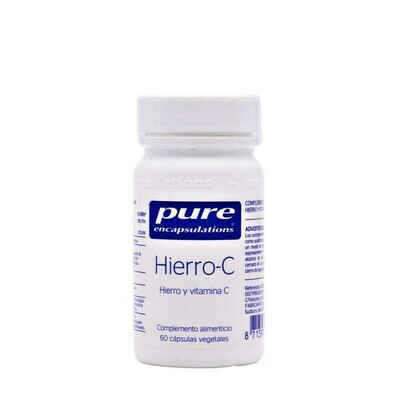 PURE ENCAP HIERRO-C 60CAP