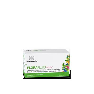 FARMACIA PUELLES FLORA FLUIID JUNIOR 10X10