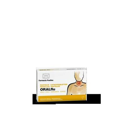 FARMACIA PUELLES ORALFLU GARGANTA 20 PASTILLAS