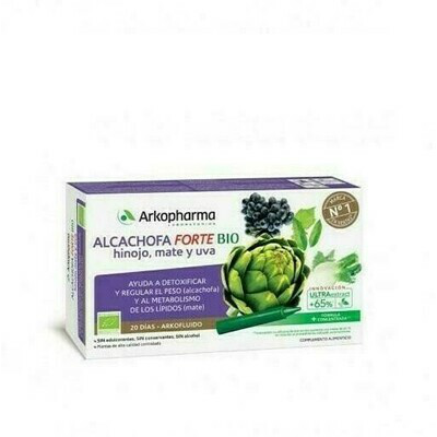 ARKOFLUIDO ALCACHOFA FORTE AMP BEBIBLES 15 ML 20 AMP