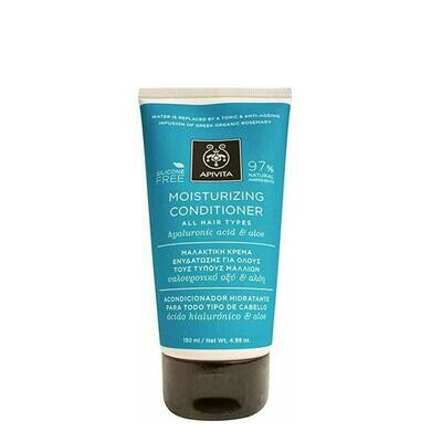 APIVITA ACONDICIONADOR HIDRATANTE HIALURONICO Y ALOE 150ML