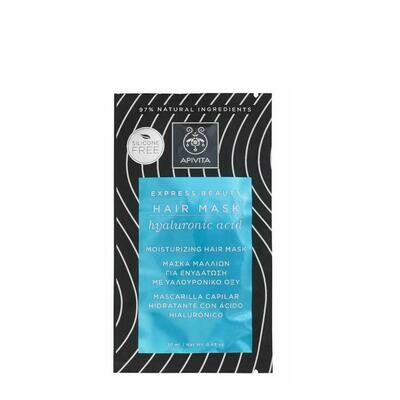 APIVITA EXPRESS HAIR MASK HIDRATANTE CON ACIDO HIALURONICO 20ML
