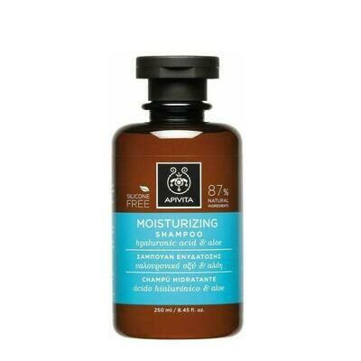APIVITA CHAMPU HIDRATANTE ACIDO HIALURONICO Y ALOE 250ML