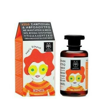 APIVITA GEL CHAMPU MANDARINA-MIEL 300ML
