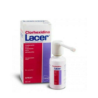 LACER COLUTORIO CLORHEXIDINA SPRAY 40 ML