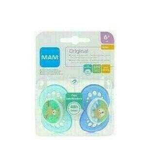 CHUPETE LATEX MAM ORIGINAL   6 M PACK DOBLE