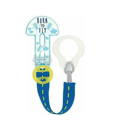 BROCHE PARA CHUPETE MAM CLIP IT! AZULON
