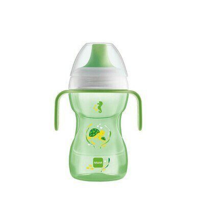 VASO CON BOQUILLA DURA MAM FUN TO DRINK CUP  8 M 270 ML