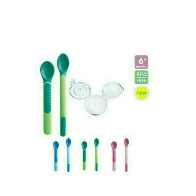 MAM HEAT SENSITIVE SPOON  COVER MAM CUCHARA CON