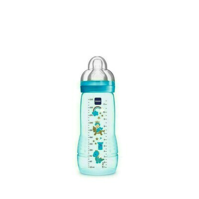 BOTTLE BIBERON MAM EASY ACTIVE BABY  4 M 330 ML AZUL