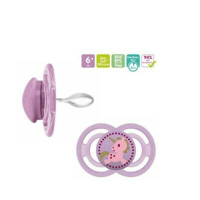 CHUPETE SILICONA MAM PERFECT   6 M ROSA