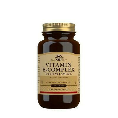 SOLGAR B COMPLEX CON VITAMINA C 250COMPR