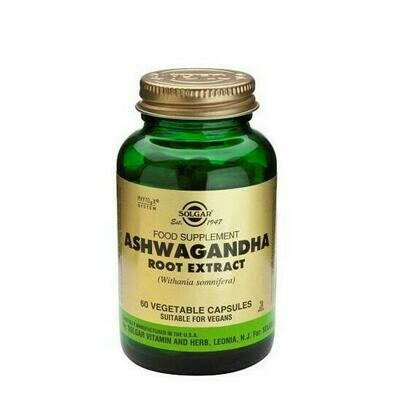 SOLGAR ASHWAGANDHA 60 CAPS