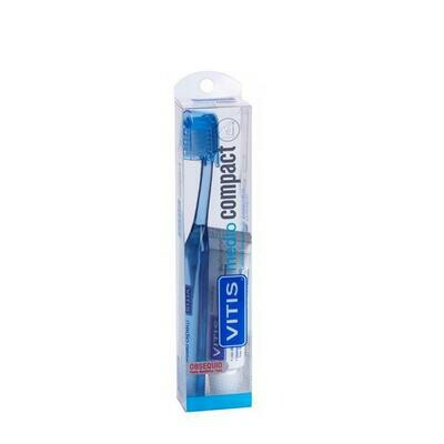 CEPILLO DENTAL ADULTO VITIS COMPACT MEDIO
