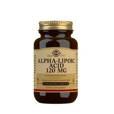 SOLGAR ACIDO ALPHA LIPOICO 200 MG 50 CAPS