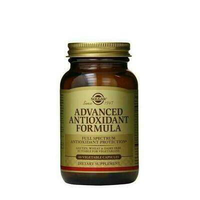 SOLGAR ADVANCED ANTIOXIDANT FORMULA 60CAPS