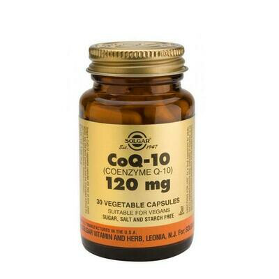 SOLGAR COQ10 120MG 30 CAPULAS