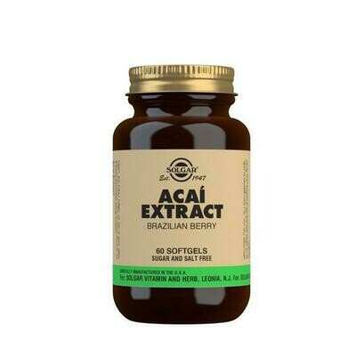 SOLGAR EXTRACTO DE ACAI 60 CAP