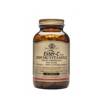 SOLGAR ESTER C PLUS1000MG 30 COMP