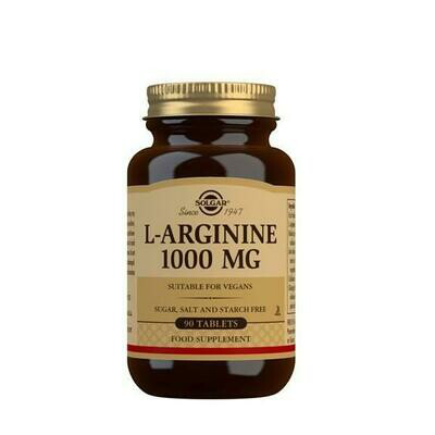 SOLGAR L-ARGININA 1000MG 90CPS