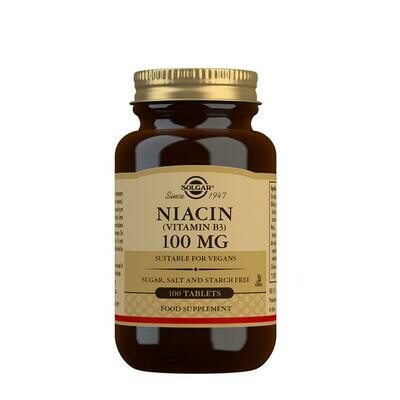 SOLGAR NIACINA 100 MG 100 COMP