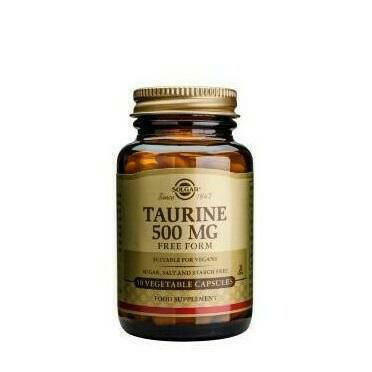 SOLGAR TAURINA 500MG