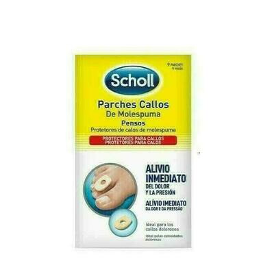 DR SCHOLL PARCHES CALLOS MOLESPUMA ESCUDO