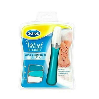 DR SCHOLL VELVET SMOOTH LIMA ELECTRONICA UÑAS RECARGABLE