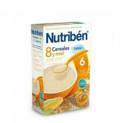 NUTRIBEN 8 CEREALES Y MIEL CALCIO 600 G