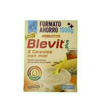 BLEVIT PLUS 8 CEREALES CON MIEL 600 G