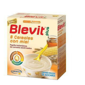 BLEVIT PLUS 8 CEREALES CON MIEL 300 G