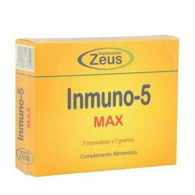 ZEUS INMUNO 5 MAX 7 SOBRES