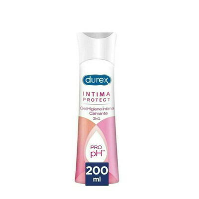 DUREX INTIMA PROTECT GEL HIGIENE INTIMA CALMANTE 200 ML