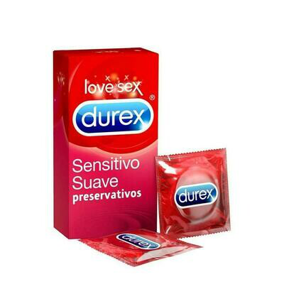 DUREX SENSITIVO SUAVE PRESERVATIVOS 12 U