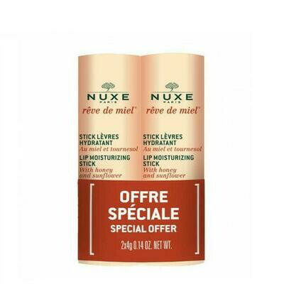 NUXE REVE DE MIEL DUPLO STICK LABIAL MIEL