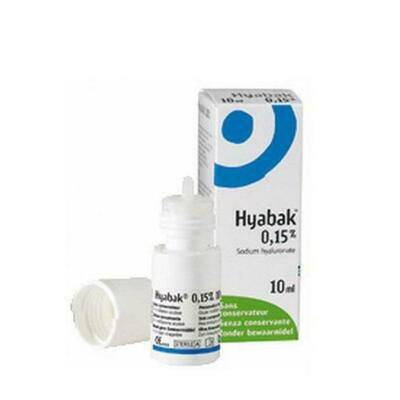 HYABAK 0.15% SOLUCION HIDRATANTE LENTES DE CONTA 10 ML