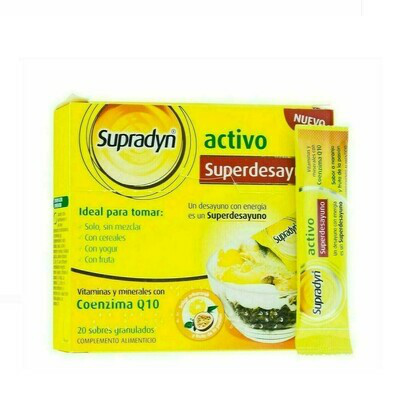 SUPRADYN ACTIVO SUPERDESAYUNO 20 SOBRES
