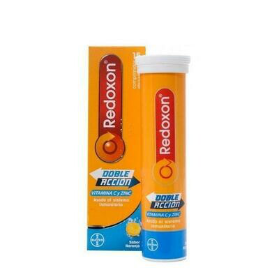 REDOXON EXTRA DEFENSAS VITAMINA C   ZINC NARANJA 15 COMPRIMIDOS EFERVESCENTES