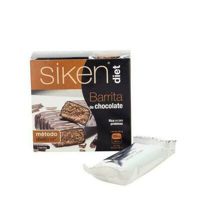 SIKEN DIET BARRITA CHOCOLATE 5 BAR 36 G