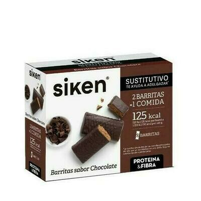 SIKEN PROTEIN SUSTITUTIVO BARRITA 44 G CHOCOLATE 8 U