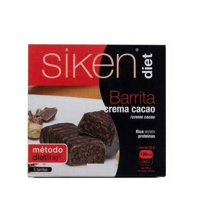 SIKEN DIET BARRITA CACAO 5 BAR 36 G