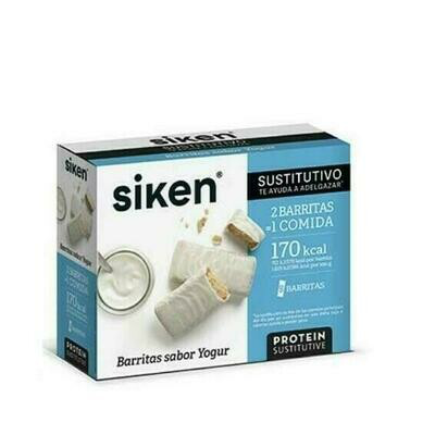 SIKEN PROTEIN SUSTITUTIVO BARRITA  YOGUR 8 U