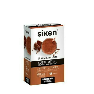 SIKEN PROTEIN SUSTITUTIVE BATIDO CHOCOLATE 6 SOBRES