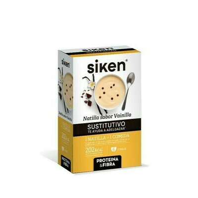 SIKEN PROTEIN SUSTITUTIVE NATILLA VAINILLA 6 SOBRES