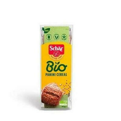 BIO PANINI CEREAL 3 PANECILLOS  SIN GLUTEN SCHAR 165 GR