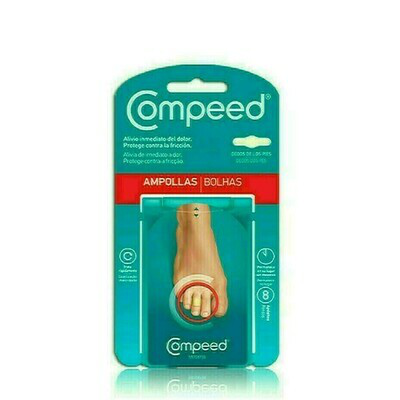 COMPEED AMPOLLAS HIDROCOLOIDE DEDOS PIES 8 U