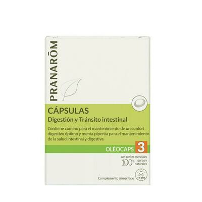 PRANAROM OLEOCAPS 3 DIGESTION Y TRANSITO INTESTINAL 30CAP