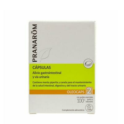PRANAROM OLEOCAPS 2 ALIVIO GASTROINTESTINAL Y URINARIA 30CAP