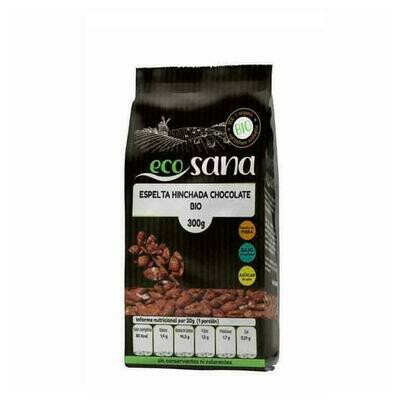 ECOSANA ESPELTA HINCHADA CHOCOLATE BIO 300G
