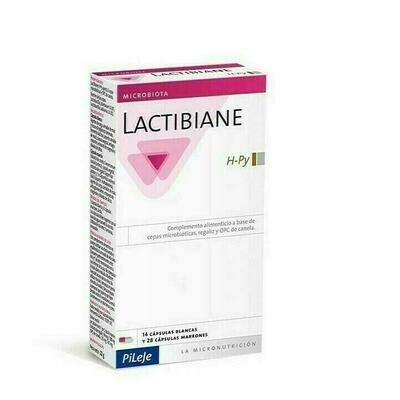 LACTIBIANE HPY 14 CAPSULAS BLANCAS 28 CAPSULAS MARRONES